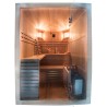 Tradycyjna 4-osobowa fińska sauna domowa z piecem 4,5 kW Sense 4 Sprzedaż