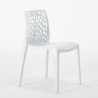 Czarny kwadratowy stolik 70x70 cm z 2 kolorowymi krzesłami Gruvyer Aia 