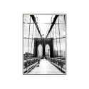 Wydruk obraz fotografia most biała czarna ramka 50x70 cm Unika 0030 Sprzedaż
