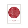 Rzym mapa miasta ramka obraz plakat 50x70 cm Unika 0068 Sprzedaż