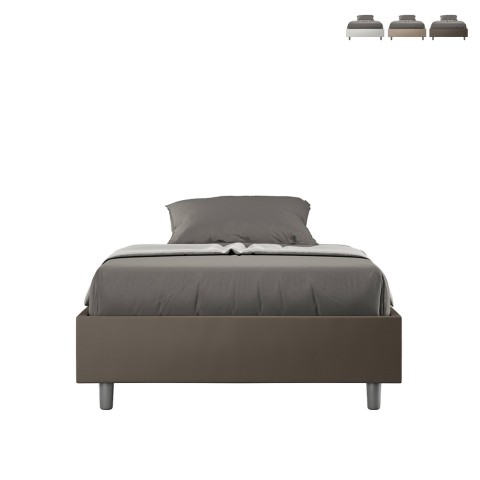 Łóżko 120x200 cm ze schowkiem Sommier do sypialni Azelia P1 Promocja