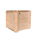 Drewniana skrzynia ogrodowa pojemnik zewnętrzny 99 Lt Gaia Sprzedaż