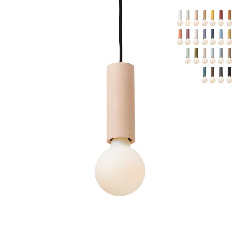 Lampa wisząca cylindryczna minimalistyczna konstrukcja kuchenna restauracja Ila