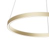 Okrągły żyrandol wiszący pierścień świetlny LED Ø 60cm Rim Maytoni Oferta