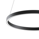 Lampa wisząca LED czarna okrąg Ø 60cm Rim Maytoni Sprzedaż
