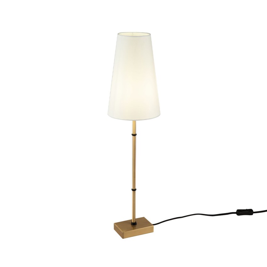 Klasyczna lekka lampa stołowa z tkaniny Zaragoza Maytoni Promocja