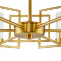 Złoty żyrandol podwieszany sufit salon 6 świateł Bowi Maytoni Oferta