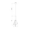 Lampa wisząca w stylu industrialnym do wyspy baru kuchennego Spider Maytoni Rabaty