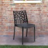 Nowoczesne krzesło do restauracji i ogrodu na świeżym powietrzu Matrix BICA Sprzedaż