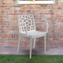Nowoczesne krzesło ogrodowe z podłokietnikami Matrix Armchair BICA Cechy
