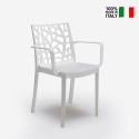 Nowoczesne krzesło ogrodowe z podłokietnikami Matrix Armchair BICA Sprzedaż