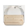 Mobilna umywalka deski drewniane szafka 2 drzwi 60x50cm Edilla Montegrappa Katalog