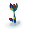 kolorowa pleksi w stylu pop-art dekoracyjna rzeźba kwiatowa Tulipano Stan Magazynowy