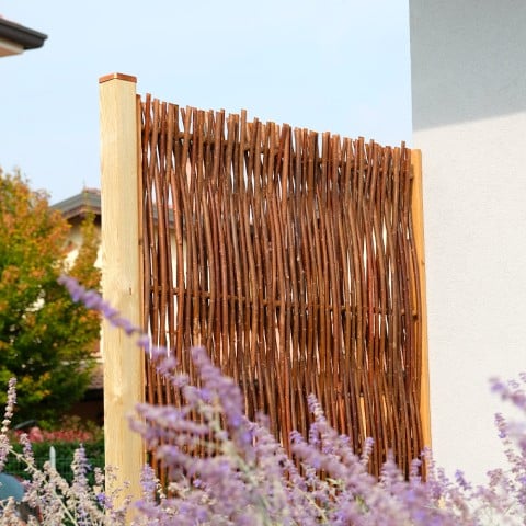 Panel kratowy z drewna orzechowego 90x180cm do ogrodu