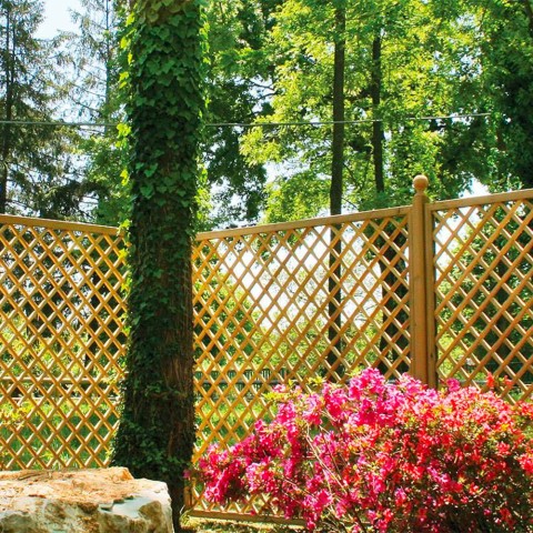 Drewniana krata ogrodowa do roślin pnących 120x180cm ogród Trendy Promocja