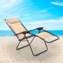 Rozkładane krzesło plażowe Emily Zero Gravity 