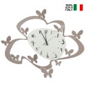 Nowoczesny, ręcznie robiony zegar ścienny z metalu i szkła Farfalle Ceart Sprzedaż