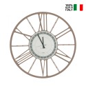 Okrągły industrialny klasyczny nowoczesny zegar ścienny o średnicy 80 cm Ruota Ceart Rabaty