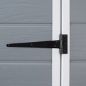 Szopa ogrodowa z żywicy PCV z podłogą 129x103x196cm Manor 4x3 Keter Wybór
