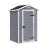 Szopa ogrodowa z żywicy PCV z podłogą 129x103x196cm Manor 4x3 Keter Rabaty