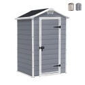 Szopa ogrodowa z żywicy PCV z podłogą 129x103x196cm Manor 4x3 Keter Promocja
