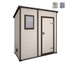 Szopa na narzędzia ogrodowe z żywicy PCV 183,5x111x200,5cm Manor Pent 6x4 Keter Promocja