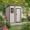 Szopa na narzędzia ogrodowe z żywicy PCV 183,5x111x200,5cm Manor Pent 6x4 Keter Oferta