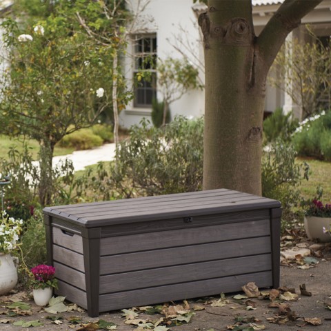 Duży Box do ogrodu do przechowywania z żywicy Brushwood Keter Promocja