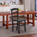 Drewniane krzesło w stylu rustykalnym do kuchni lub baru Paesana Wood Koszt