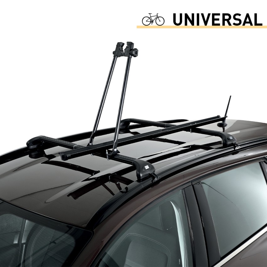 Uniwersalny stalowy bagażnik na rowery na dach samochodowy Bici 1000 New Promocja