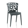 Nowoczesne krzesło do użytku na zewnątrz z możliwością układania w stosy kuchnia jadalnia restauracja Amber Cechy