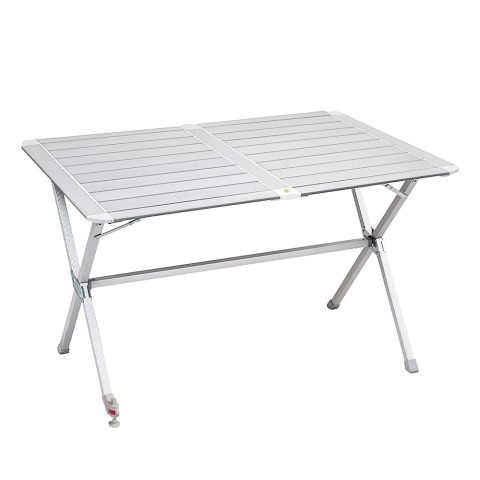 Składany stół kempingowy 110x71cm Silver Gapless Level 4 Brunner