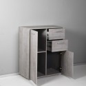Uniwersalna komoda szafkowa gabinet salon 2 przegródki 2 Ruj Katalog