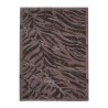 Nowoczesny prostokątny dywan we wzór zebry w kolorze brązowym Double MAR008 Sprzedaż
