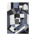 Prostokątny dywan w geometrycznym stylu do salonu o nowoczesnym designie BLU019 Sprzedaż