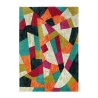 Prostokątny dywan z krótkim włosiem i geometrycznym, wielokolorowym wzorem MUL433 Sprzedaż