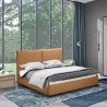 Drewniane dwuosobowe łóżko 160x190 Montreux King Model