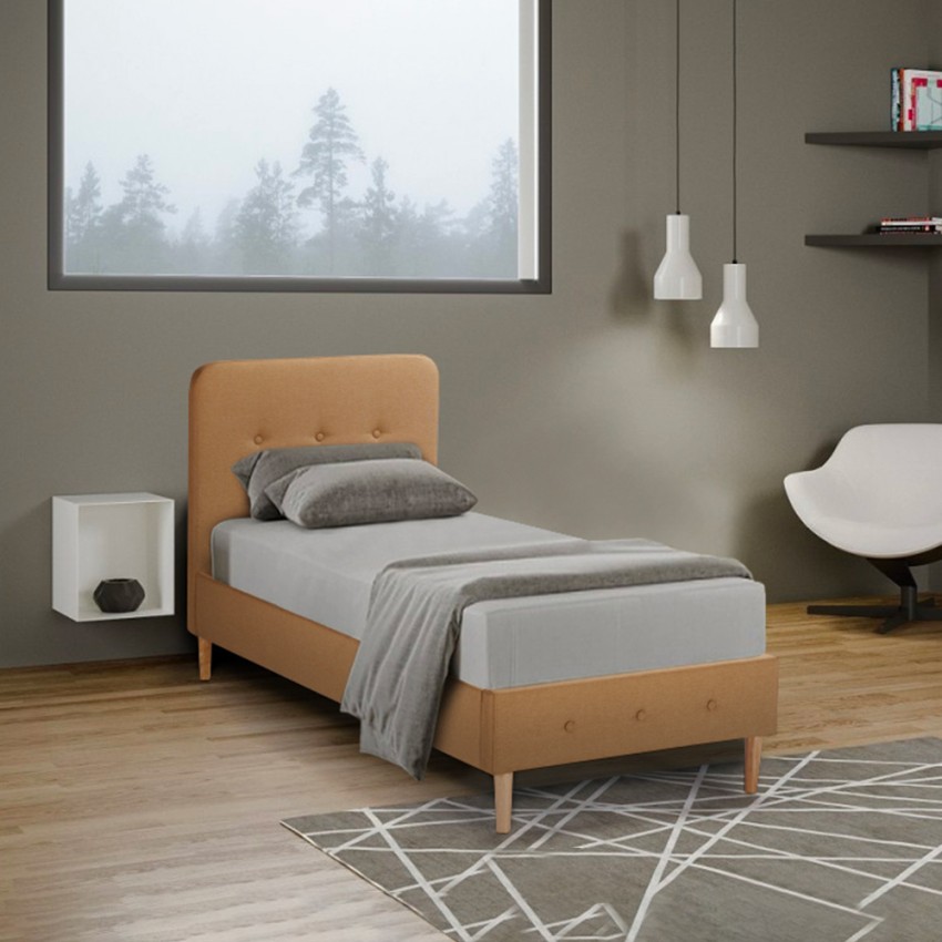 Drewniane jednoosobowe łóżko 80x190 cm Friborg Twin Stan Magazynowy Drewniane jednoosobowe łóżko 80x190 cm Friborg Twin Stan Magazynowy