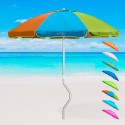 Aluminowy parasol plażowy GiraFacile 200 Cm z warstwą ochronną UV Afrodite 