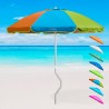 Aluminowy parasol plażowy GiraFacile 200 Cm z warstwą ochronną UV Afrodite 