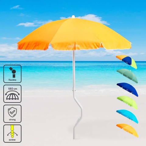 Parasol plażowy GiraFacile 180 Cm Bawełniany Dioniso