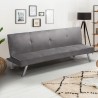 3 osobowa rozkładana sofa z aksamitnego materiału Explicitus Cena