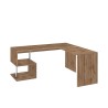 Nowoczesne biurko narożne studio 160/180cm w drewnie Vilnis WD Oferta