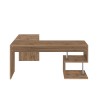 Nowoczesne biurko narożne studio 160/180cm w drewnie Vilnis WD Sprzedaż