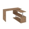 Biurko biurowe narożne drewniane biurko 2 półki Volta WD Rabaty