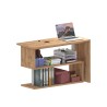 Biurko biurowe narożne drewniane biurko 2 półki Volta WD Cena
