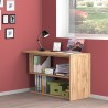 Biurko biurowe narożne drewniane biurko 2 półki Volta WD 