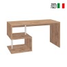 Oszczędzające przestrzeń nowoczesne drewniane biurko biurowe 140x60cm Bolg WD Sprzedaż