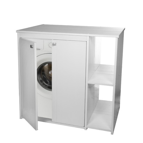 Szafka zewnętrzna biała 2 komorowa na pralkę PVC 5012PRO Negrari Promocja