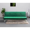 2 osobowa rozkładana sofa kliknij clac clac Probatus aksamitna tkanina 
